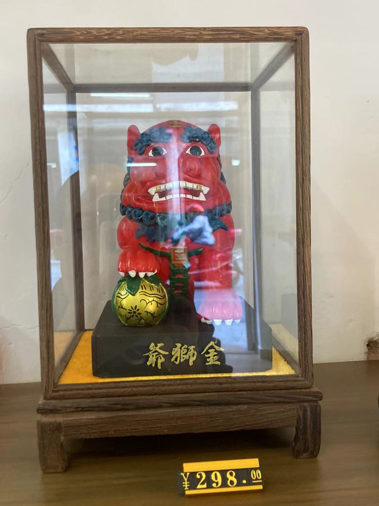 揭阳非遗文化工艺术品石狮爷Jieyang intangible cultural heritage handicrafts stone lion god