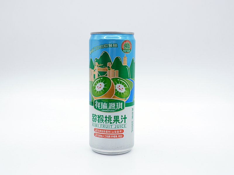 易拉罐单罐猕猴桃果汁饮料