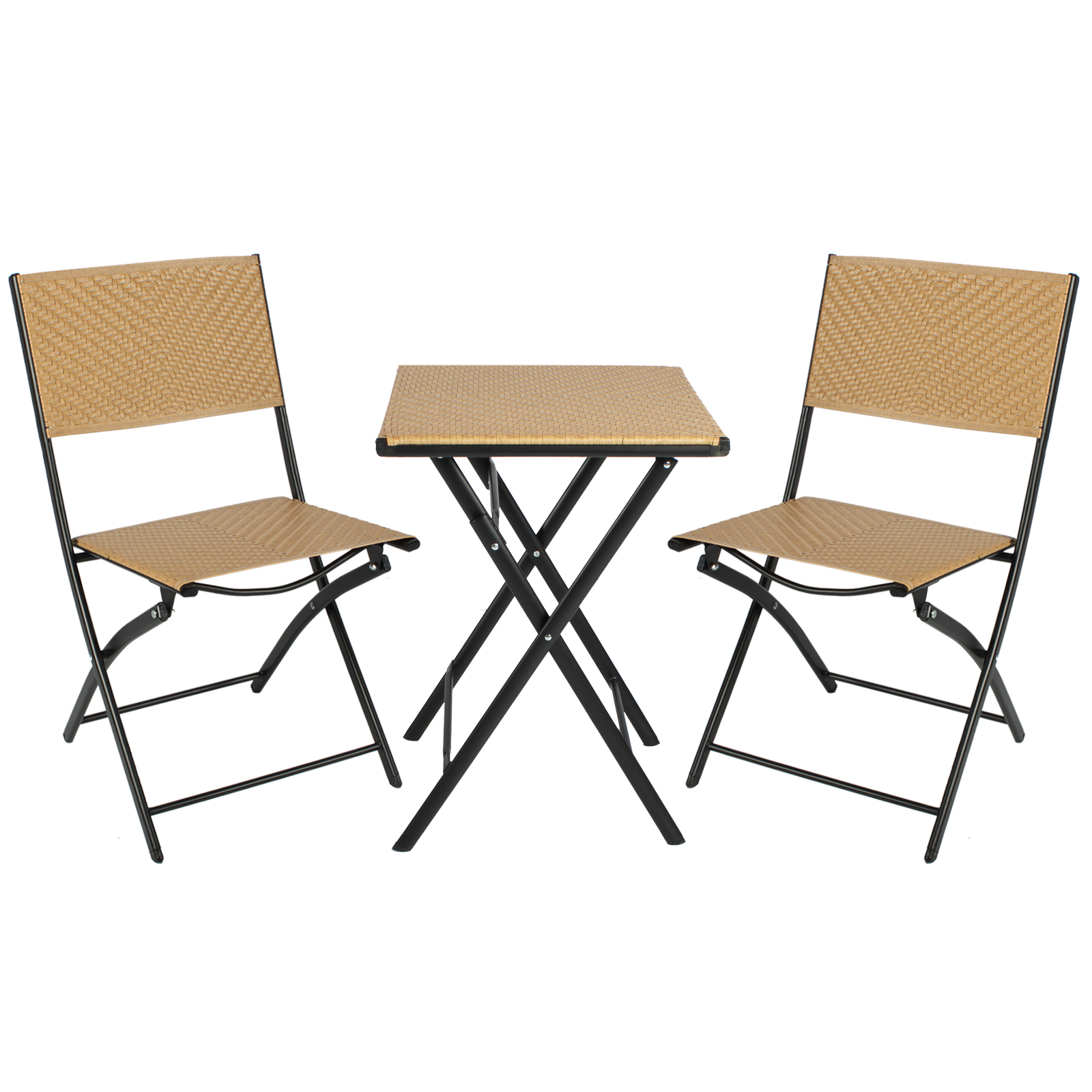 Steel Frame and PE rattan seat
Size and Color Customizable