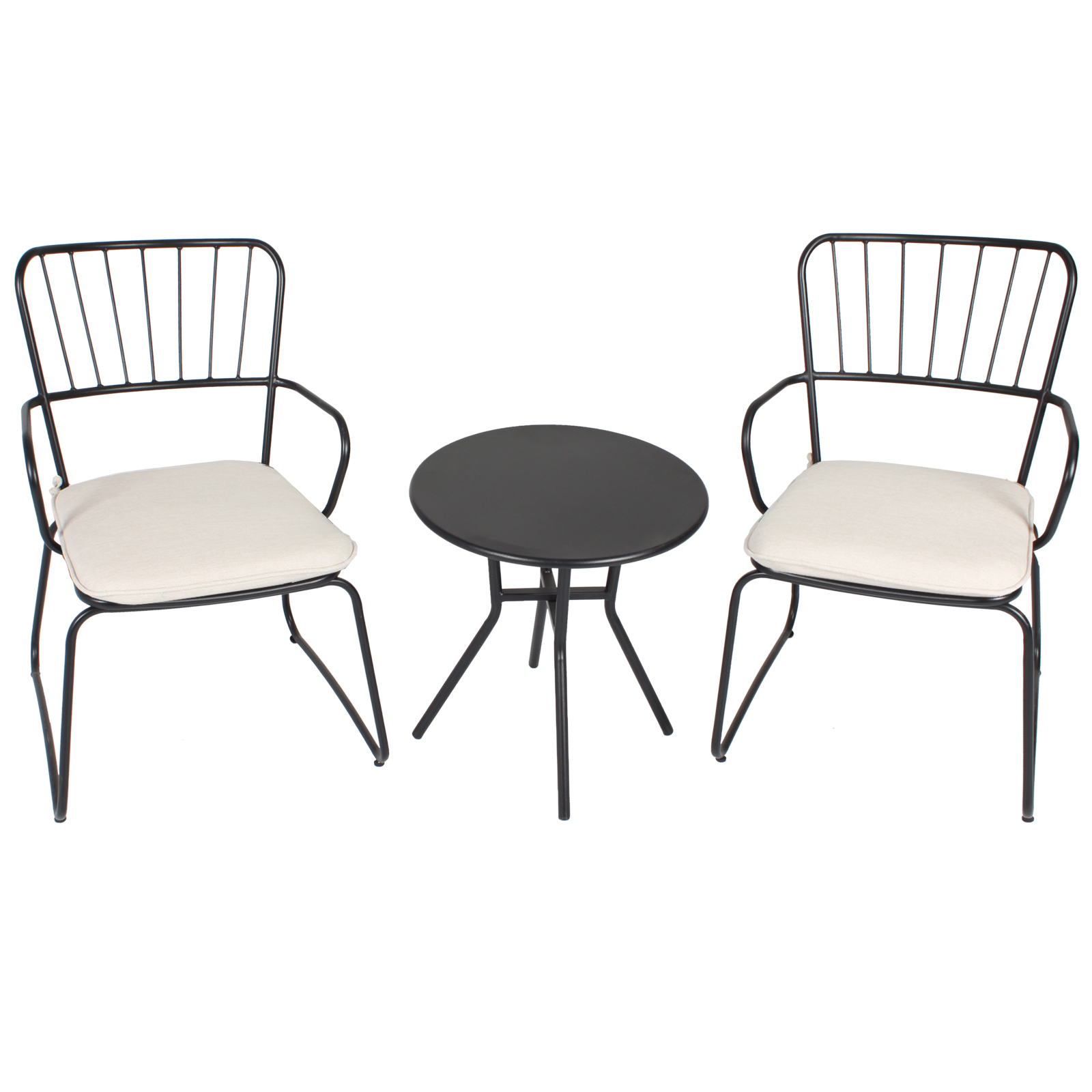 Steel Frame and PE rattan seat
Size and Color Customizable