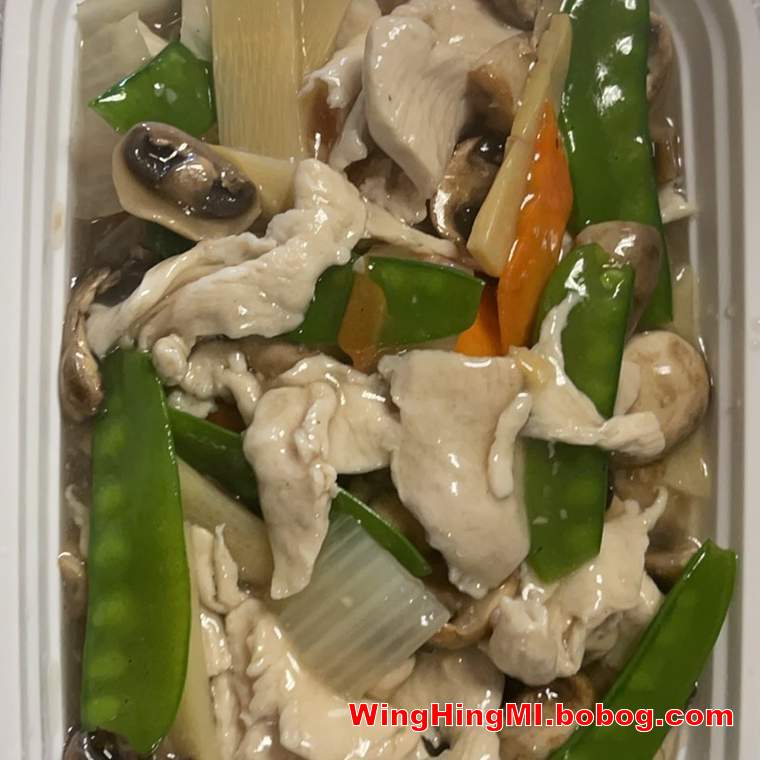 Moo Goo Gai Pan (White Sauce)