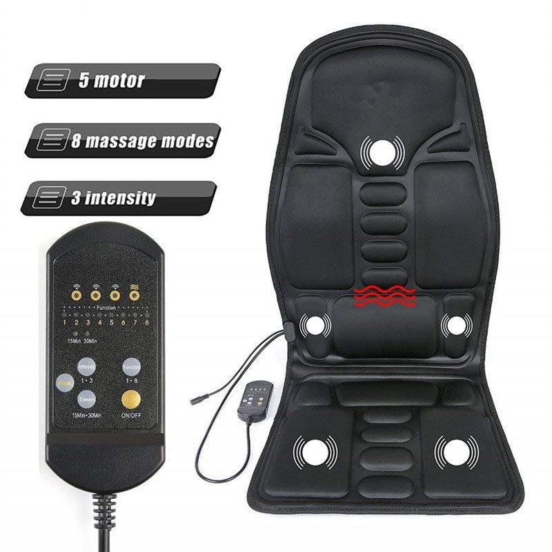 Massage Pad, Car Use, Household Full Body Cervical Massager, Multifunctional Heating, Seat Cushion, Massage Cushion