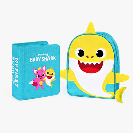 baby shark book鲨鱼版布书