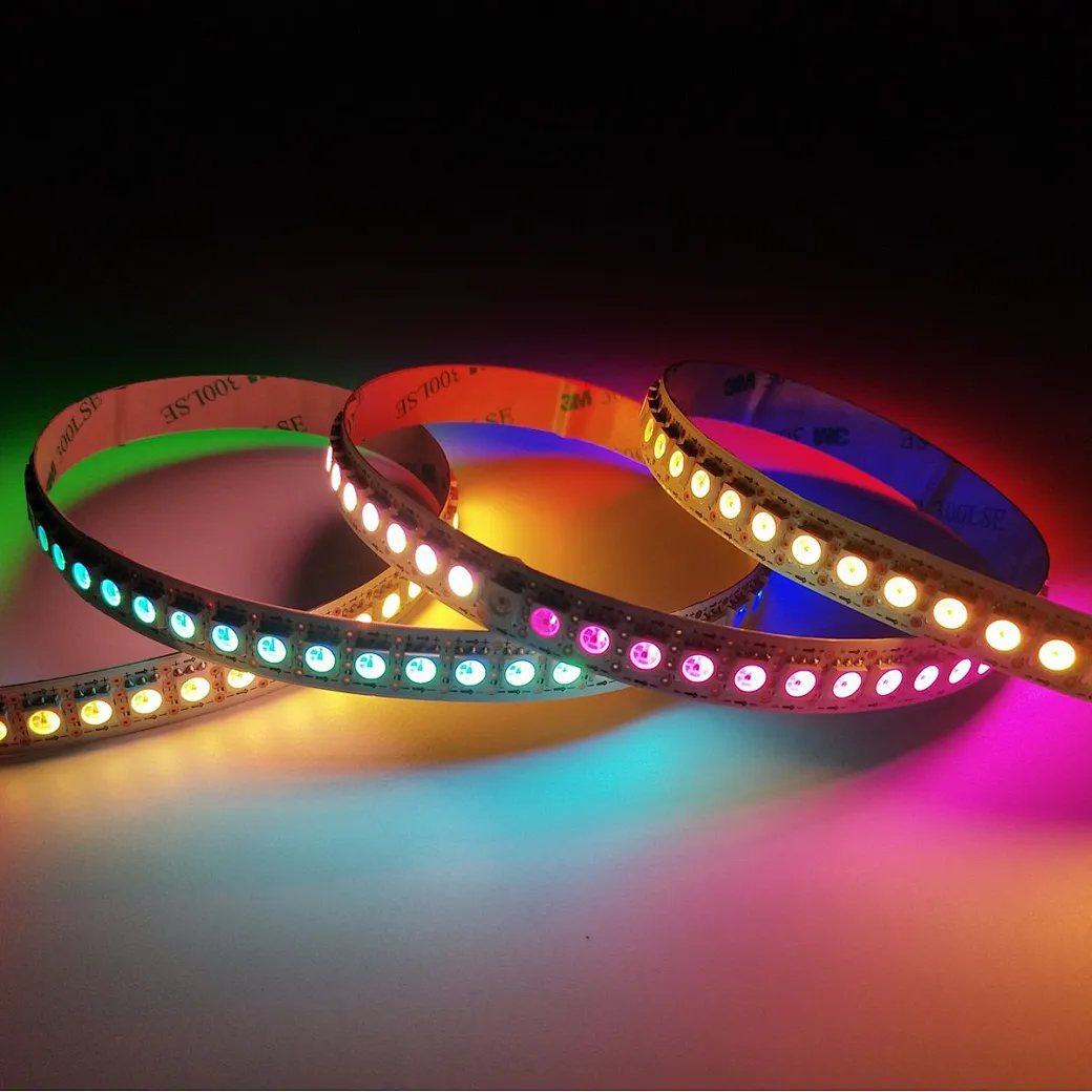 SK9822/APA102/HD107S 144led/M RGB Led Strip