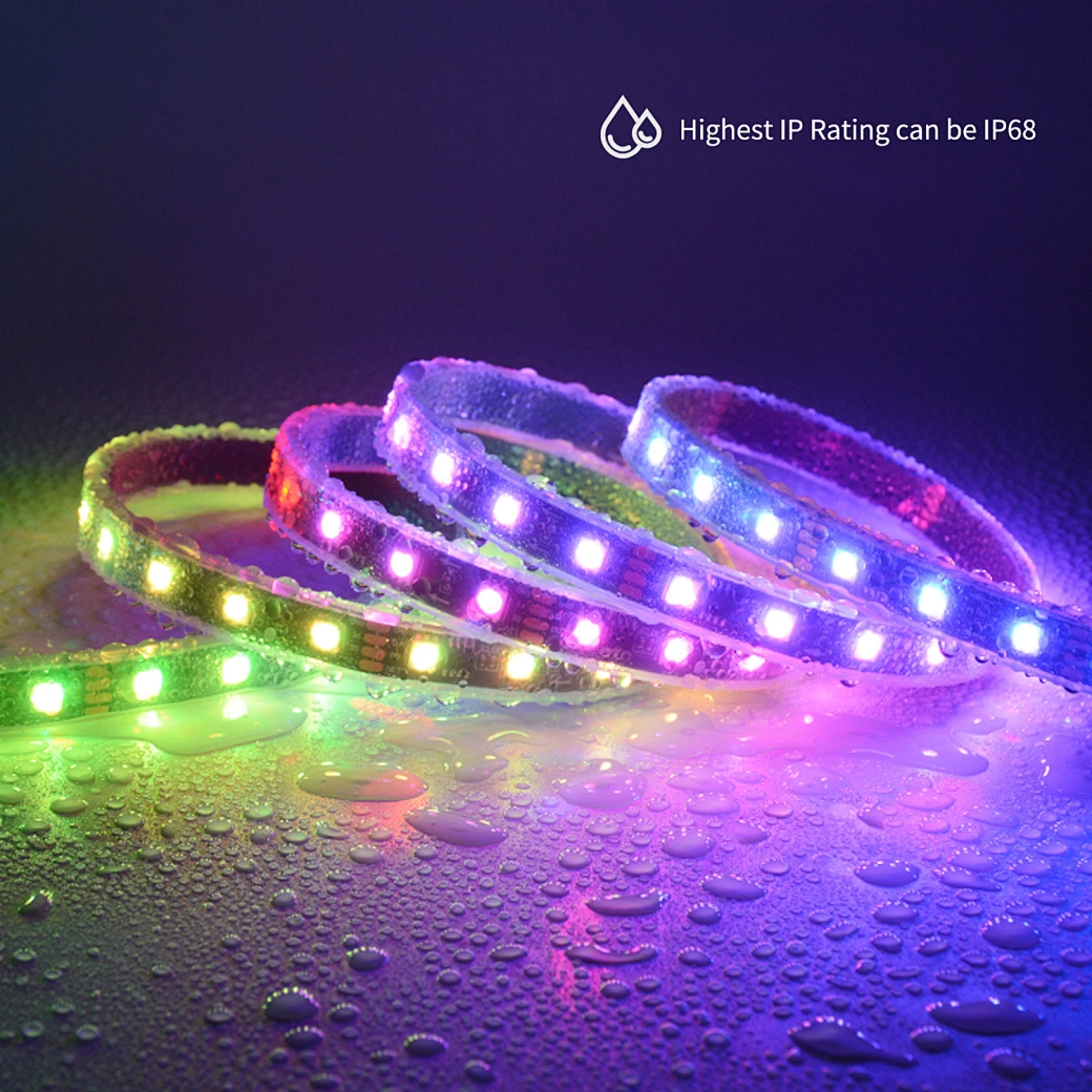 WS2818/TM1934 12V 5050 60leds/M rgb led strip