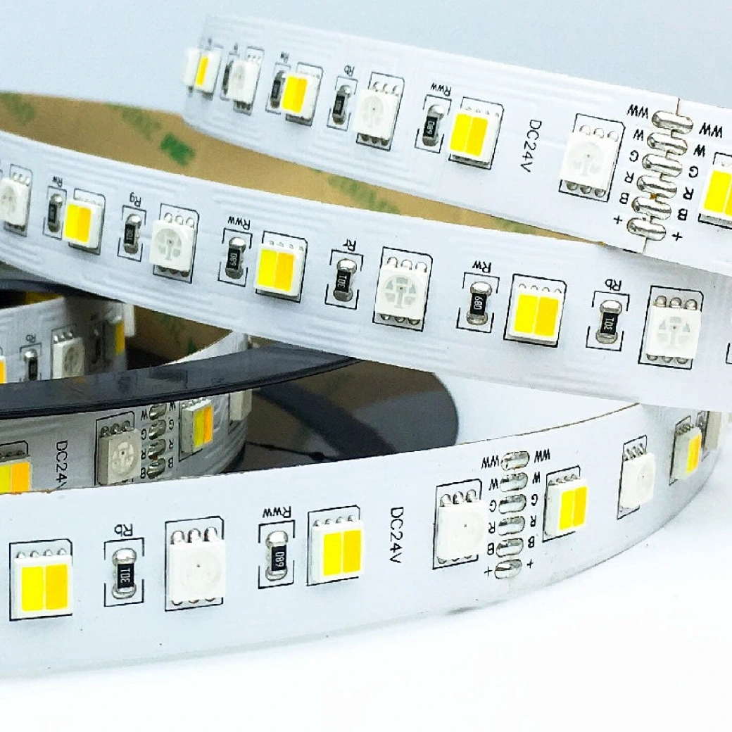 5050 RGB + 5050 2in1 RGB CCT 72LED/M led strip