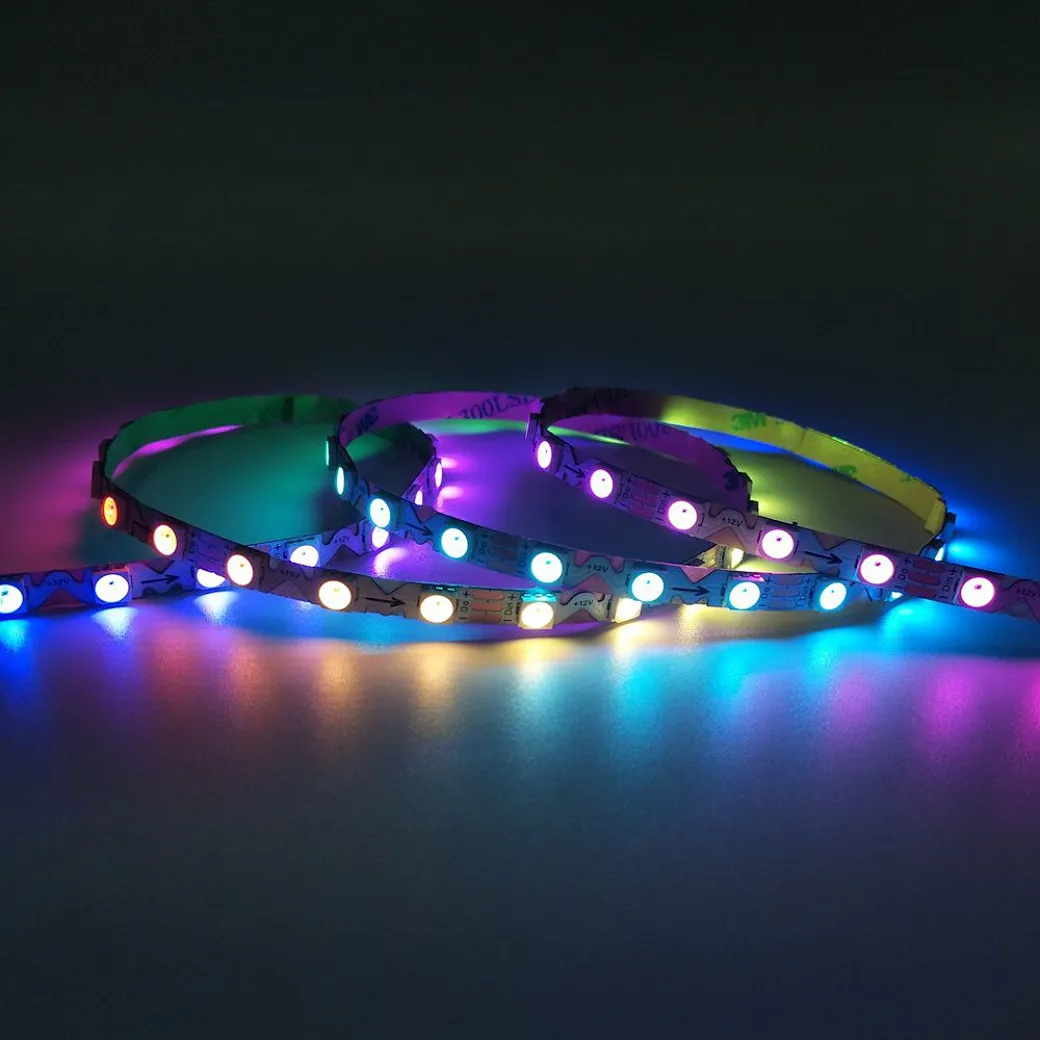 WS2815 RGBW 72LEDs/M S Shape led strip