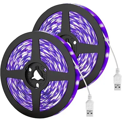 Ultraviolet 5V 12V 24V 365nm 395nm uv led strip light