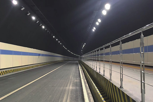 山东枣庄和谐路隧道