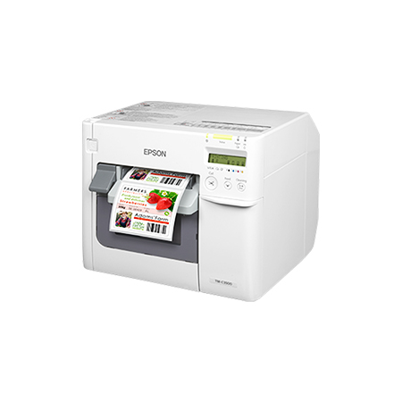 EPSON爱普生 TM-C3520全彩色标签打印机 食品医药商标名牌化工标签不干胶条码打印机