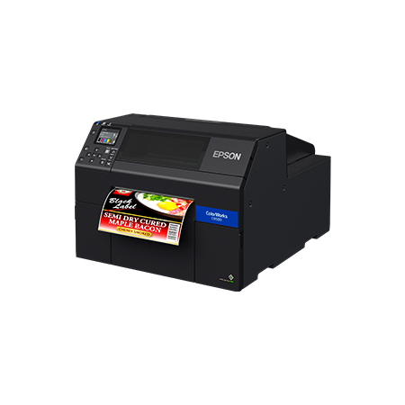 EPSON爱普生 CW-C6030A彩色喷墨标签打印机 危险废物环保标识不干胶条码打印机
