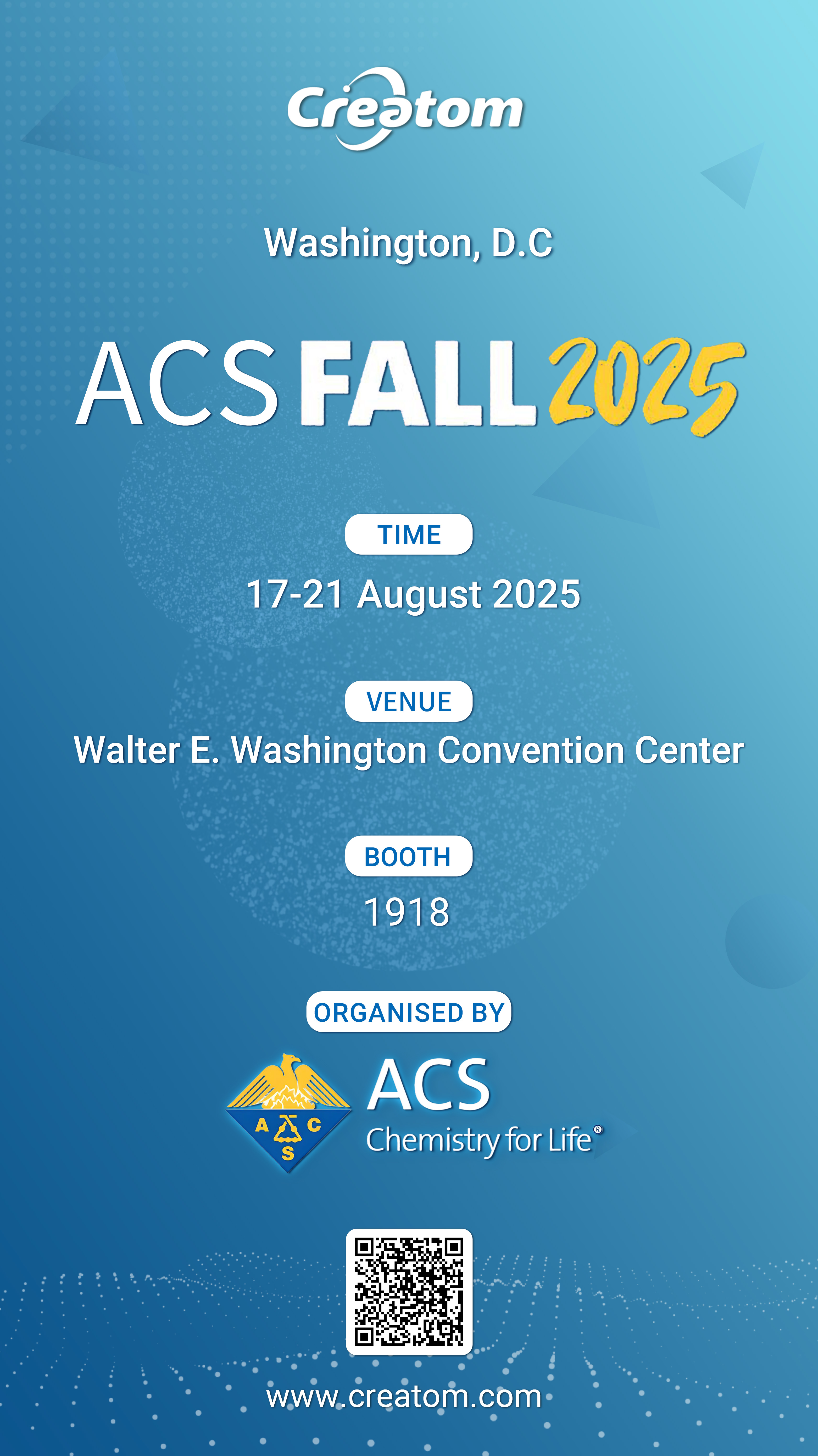 ACS 英文展会预告