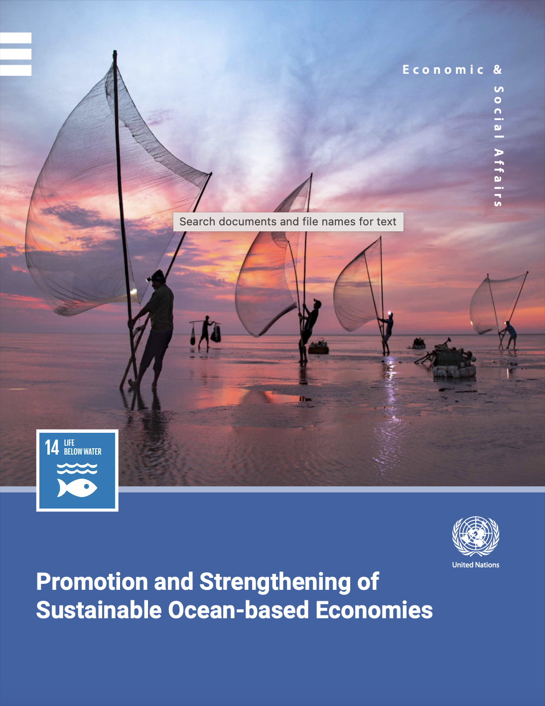 promotion_strengthening_sustainable_oceanbased_economies