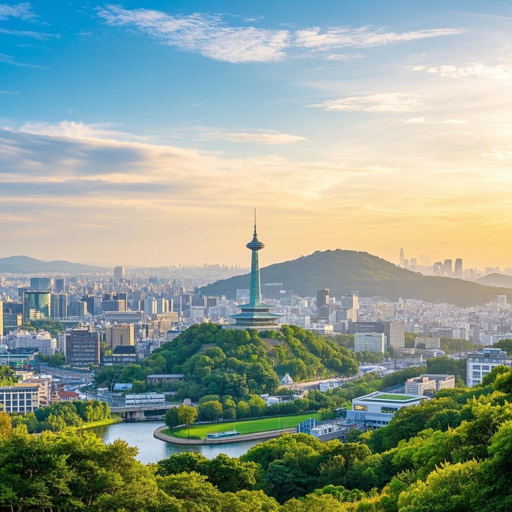 韩国俯瞰图2 AI