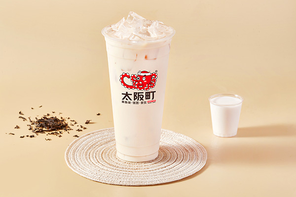 +毛尖茉莉鲜奶茶
