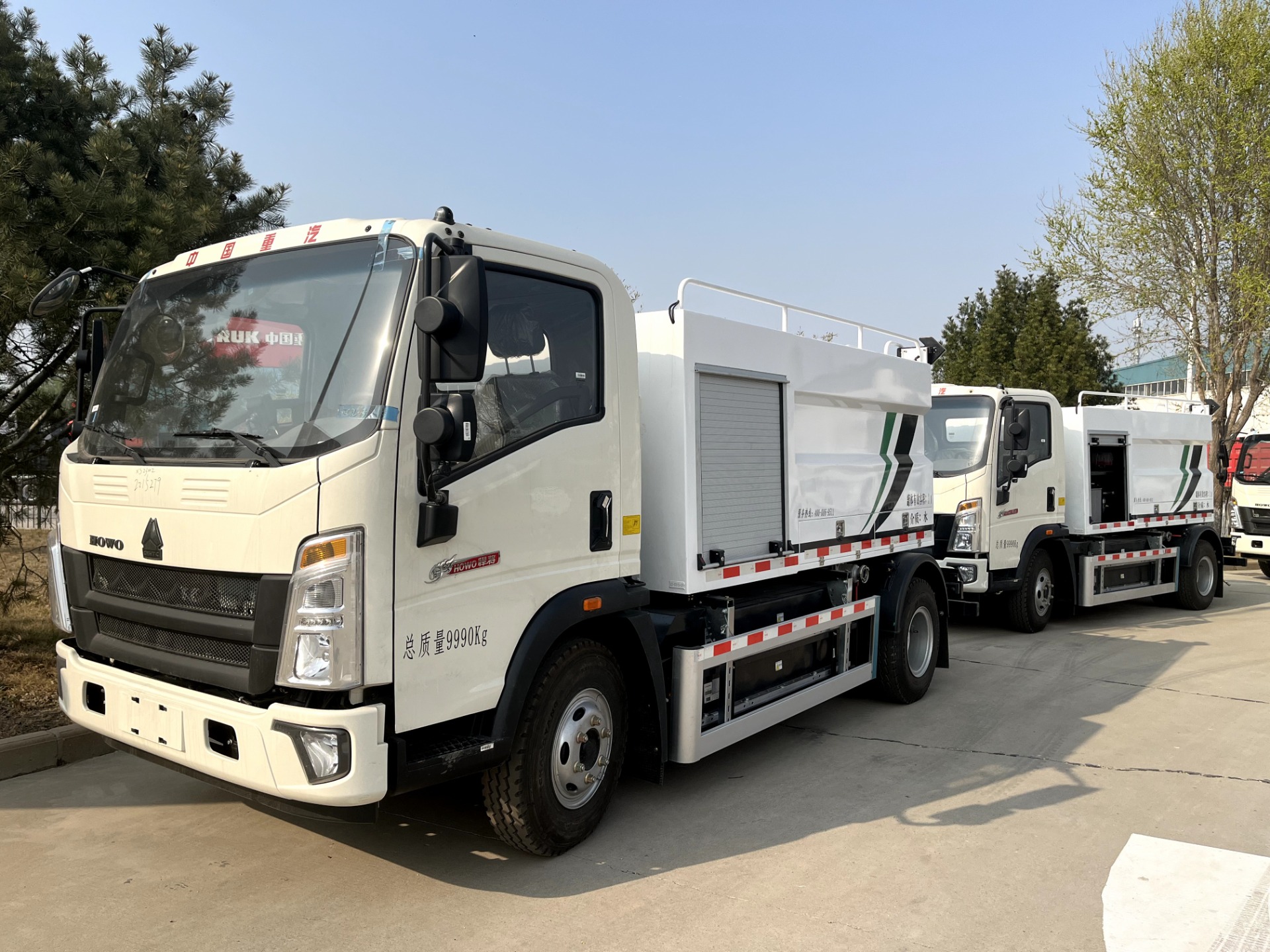 SINOTRUK HOWO 4X2 High-Pressure Cleaning Truck