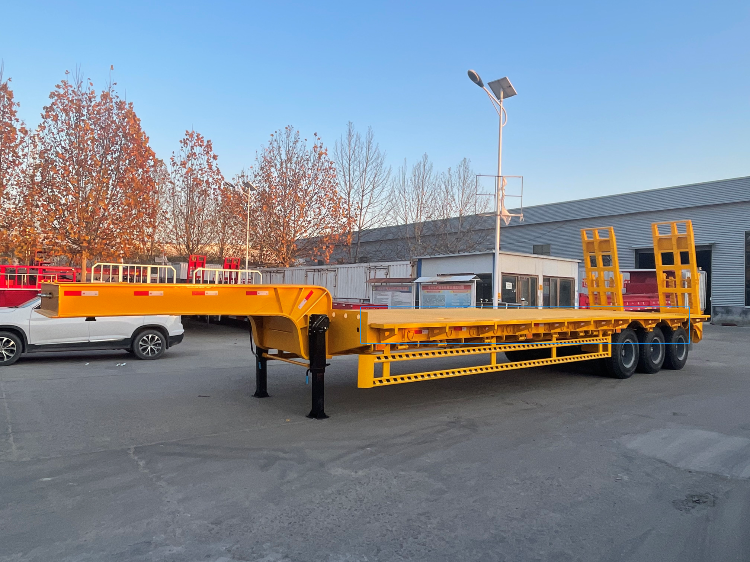 Low Bed Semi Trailer