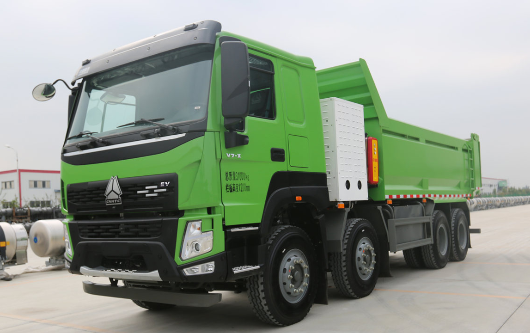 HOWO V7-X 31T 8*4 EV Dump Truck