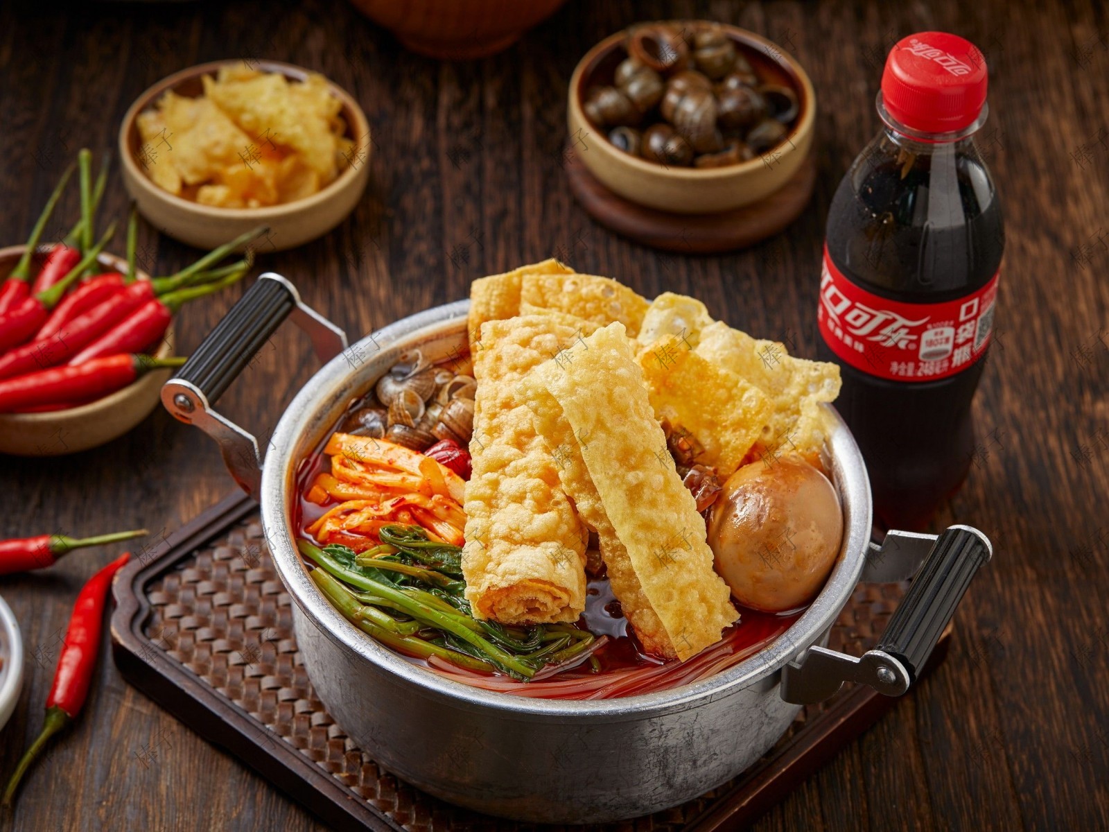 响铃卷+卤蛋螺蛳粉