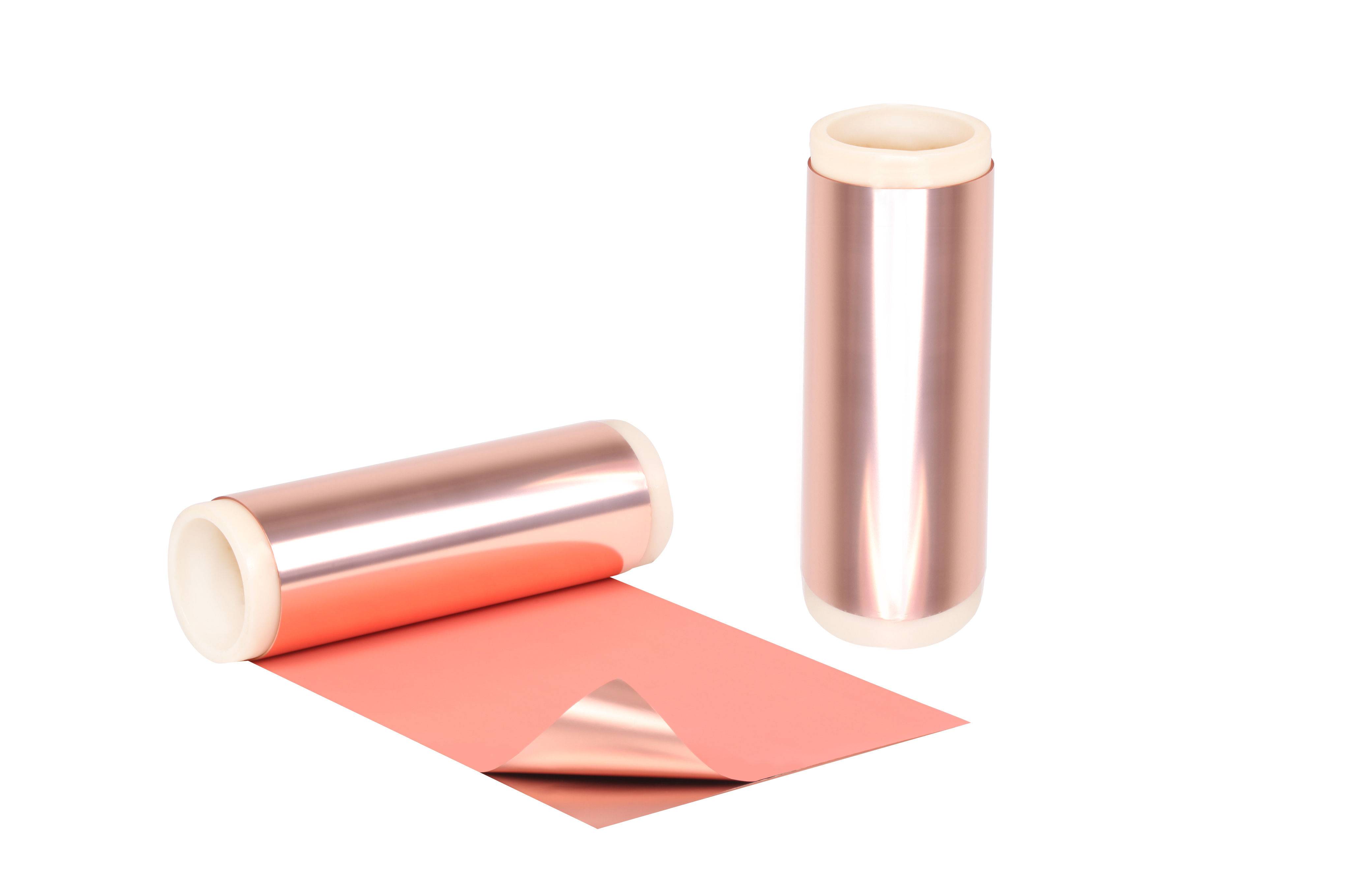 Single side gloss copper foil