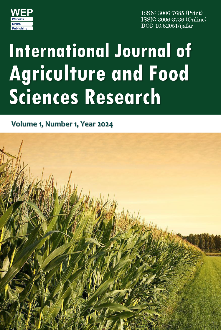 International Journal of Agriculture and Food Sciences Research