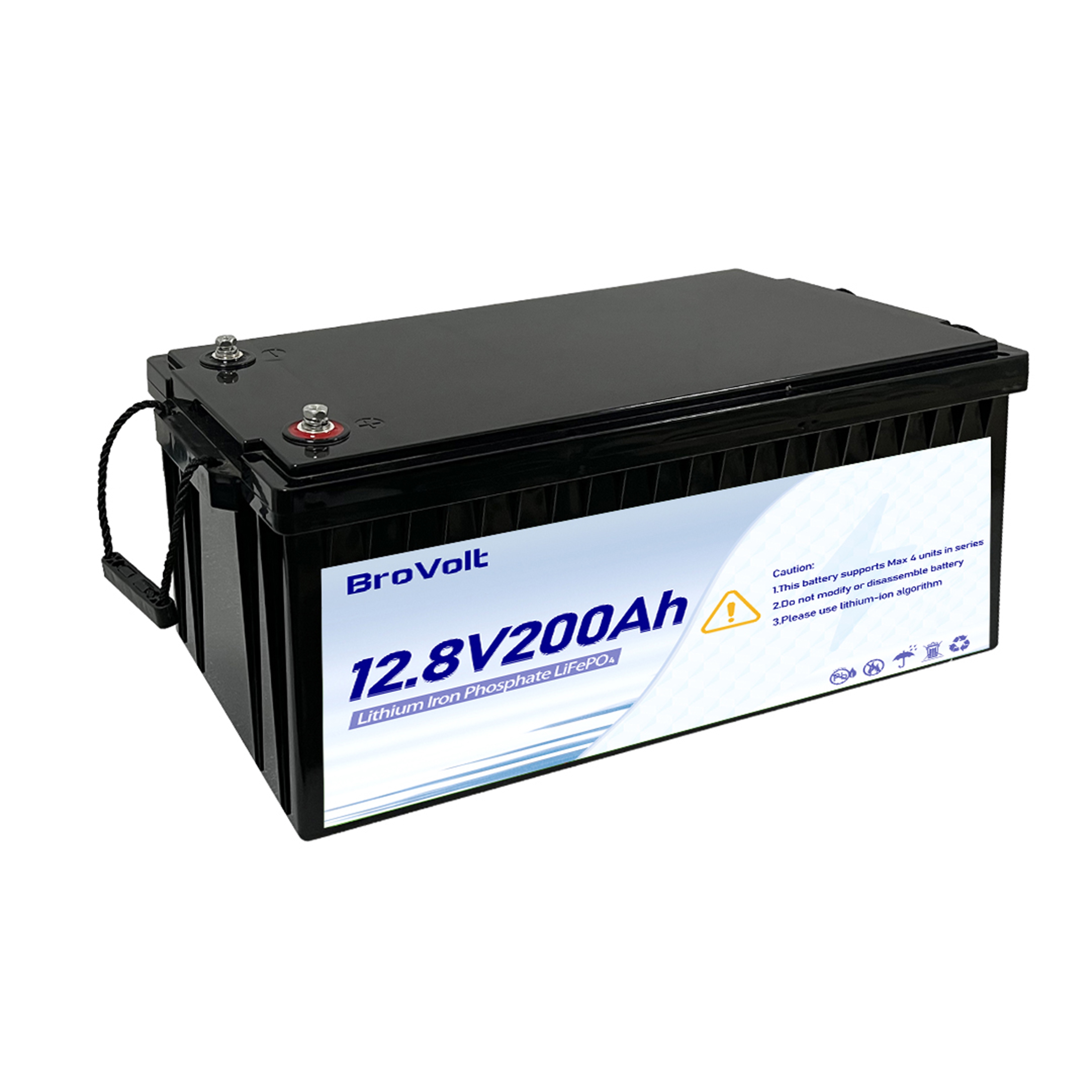 12V 200Ah  LiFePO4 Batterie au lithium Batterie LFP