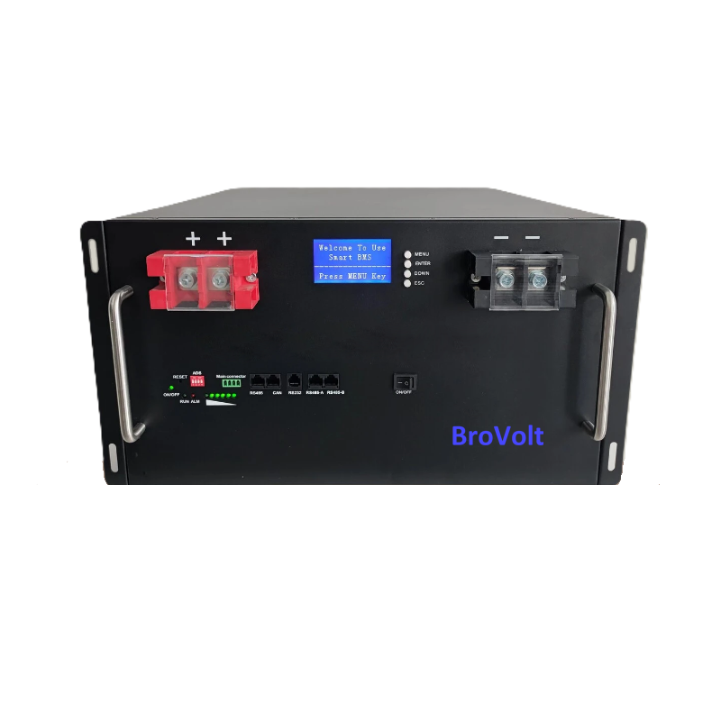 48V200Ah Batterie montée en rack