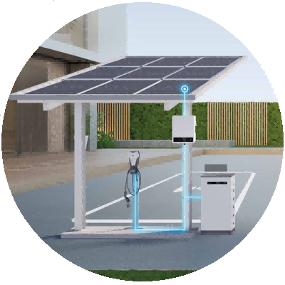 PV charge station
