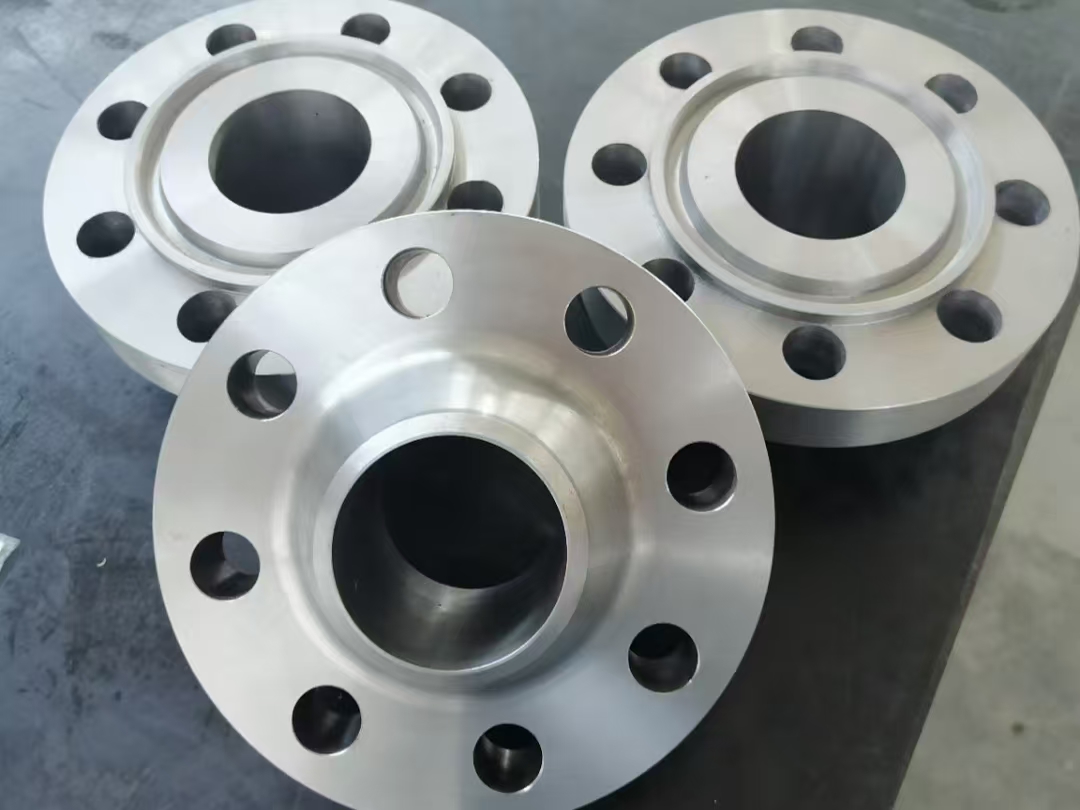 Titanium flange