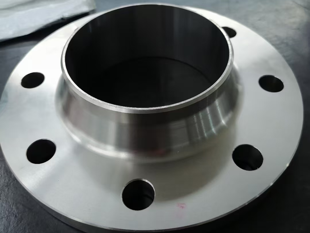 Titanium flange