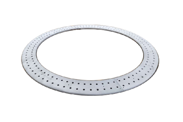 Anchor flange for steel tower