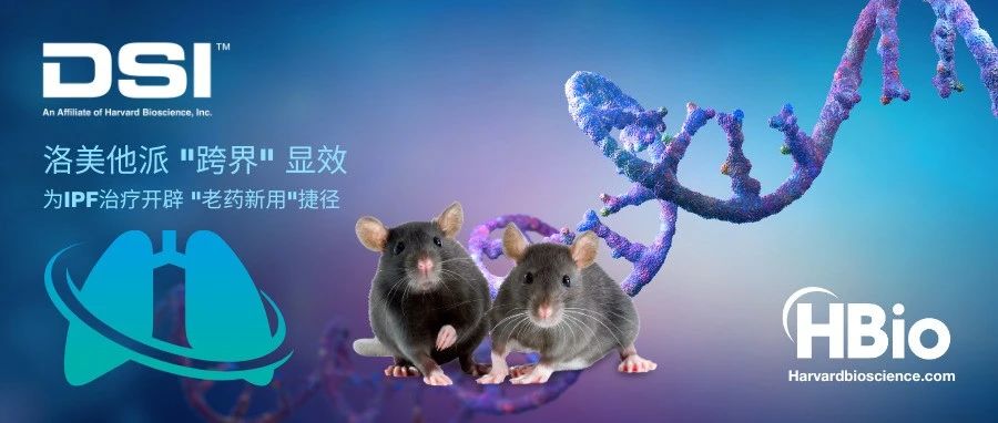 “无药可愈”的困境或将被彻底打破 - 洛美他派“跨界”显效，为IPF治疗...
