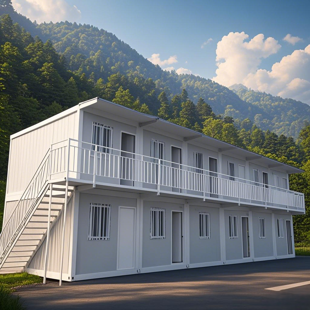 Two-storey container house