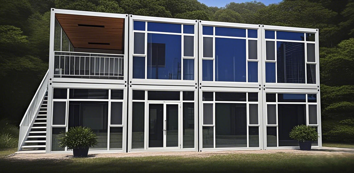 Two-storey container house