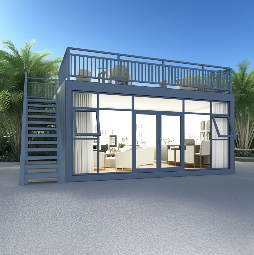 The Glass Container House