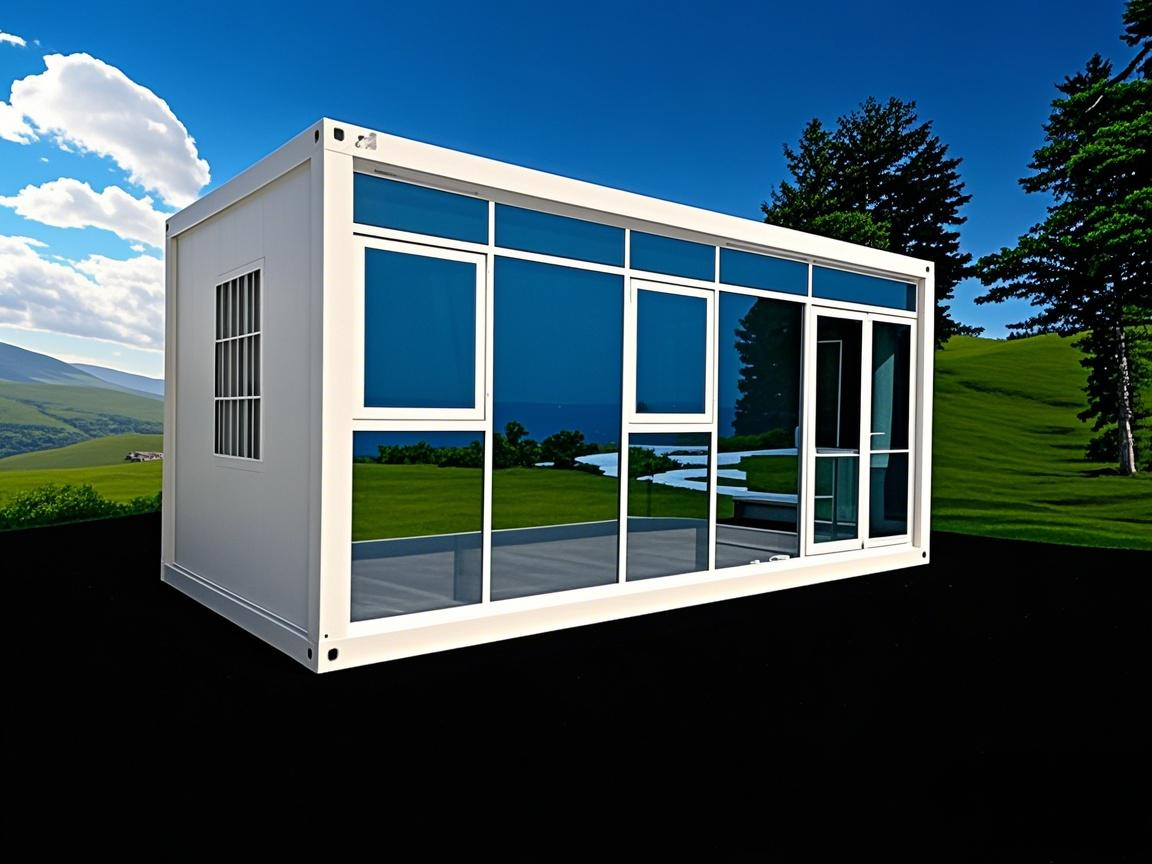 The Glass Container House