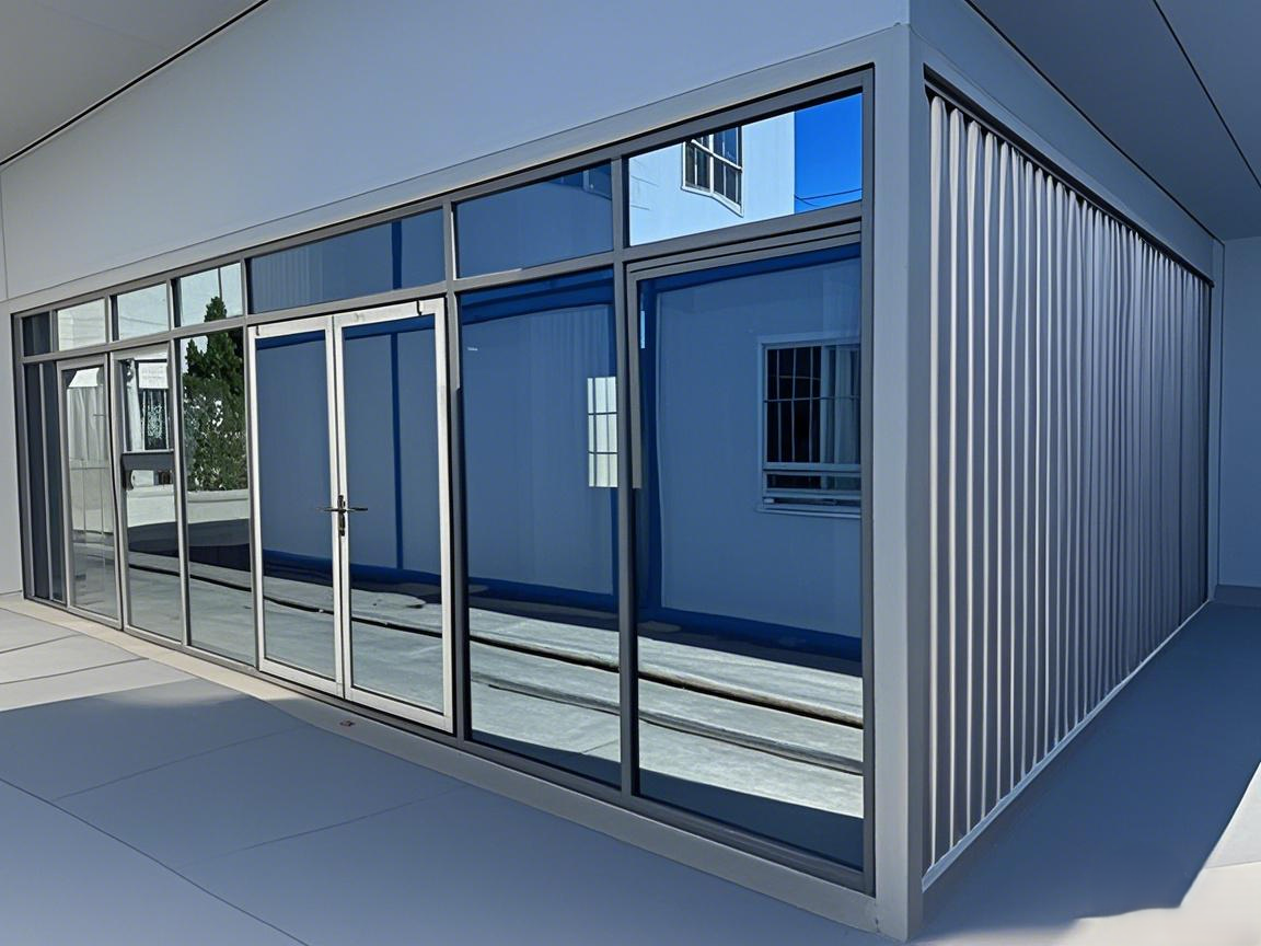 The Glass Container House