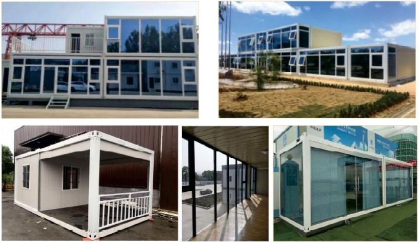 Taking the standard box as the basic unit, it can be combined horizontally or longitudinally like building blocks, with flexible spatial layout and prefabricated functions, realizing the diversification of functions and application fields.