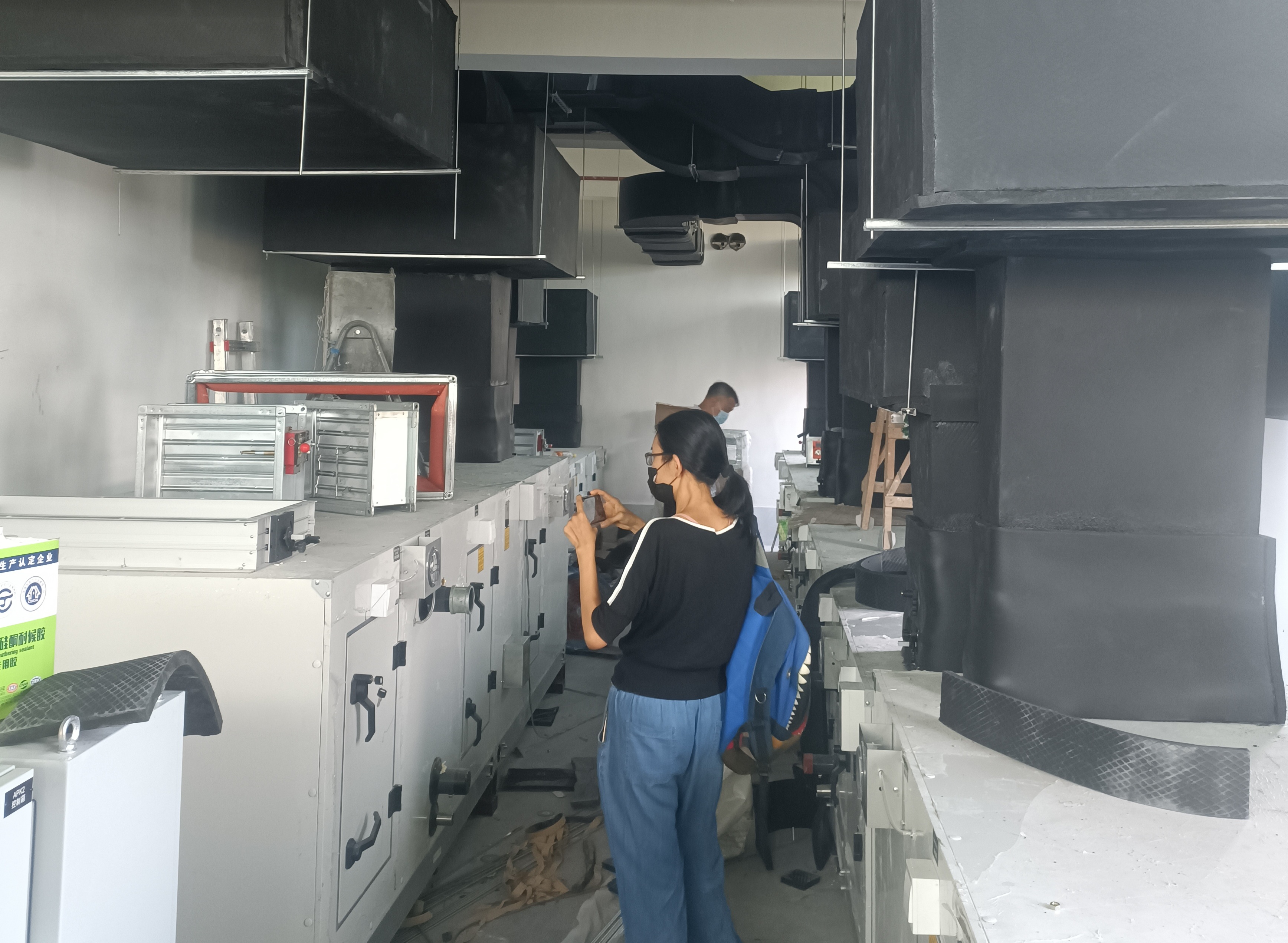 廣東省南山醫(yī)藥創(chuàng)新研究院安裝現(xiàn)場(chǎng)