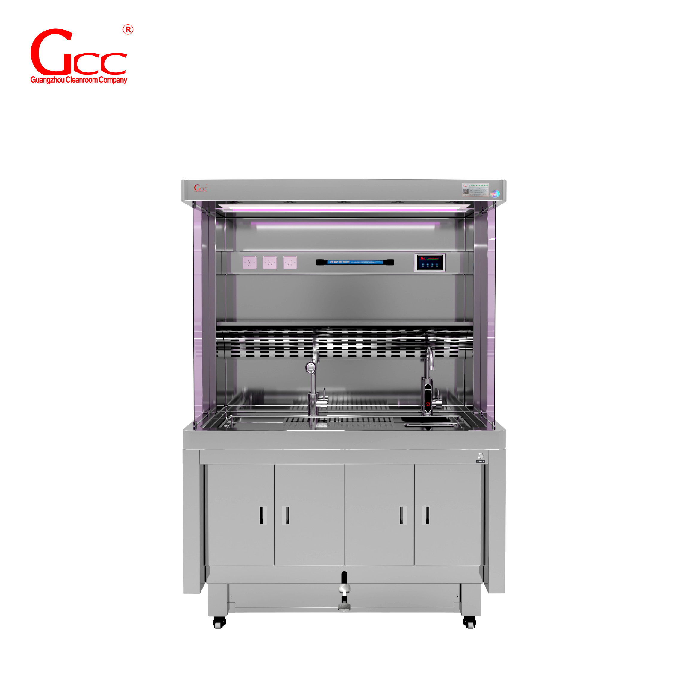 取材臺升降款 - 腳踏測噴淋 - 渲染圖1_20251023_17612044757433110