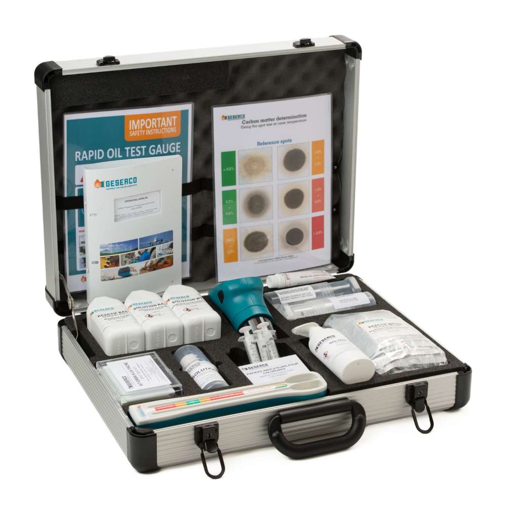 GESERCO LubTest Professional™ Test Kit 柴油发动机油润滑油便携式检测套装