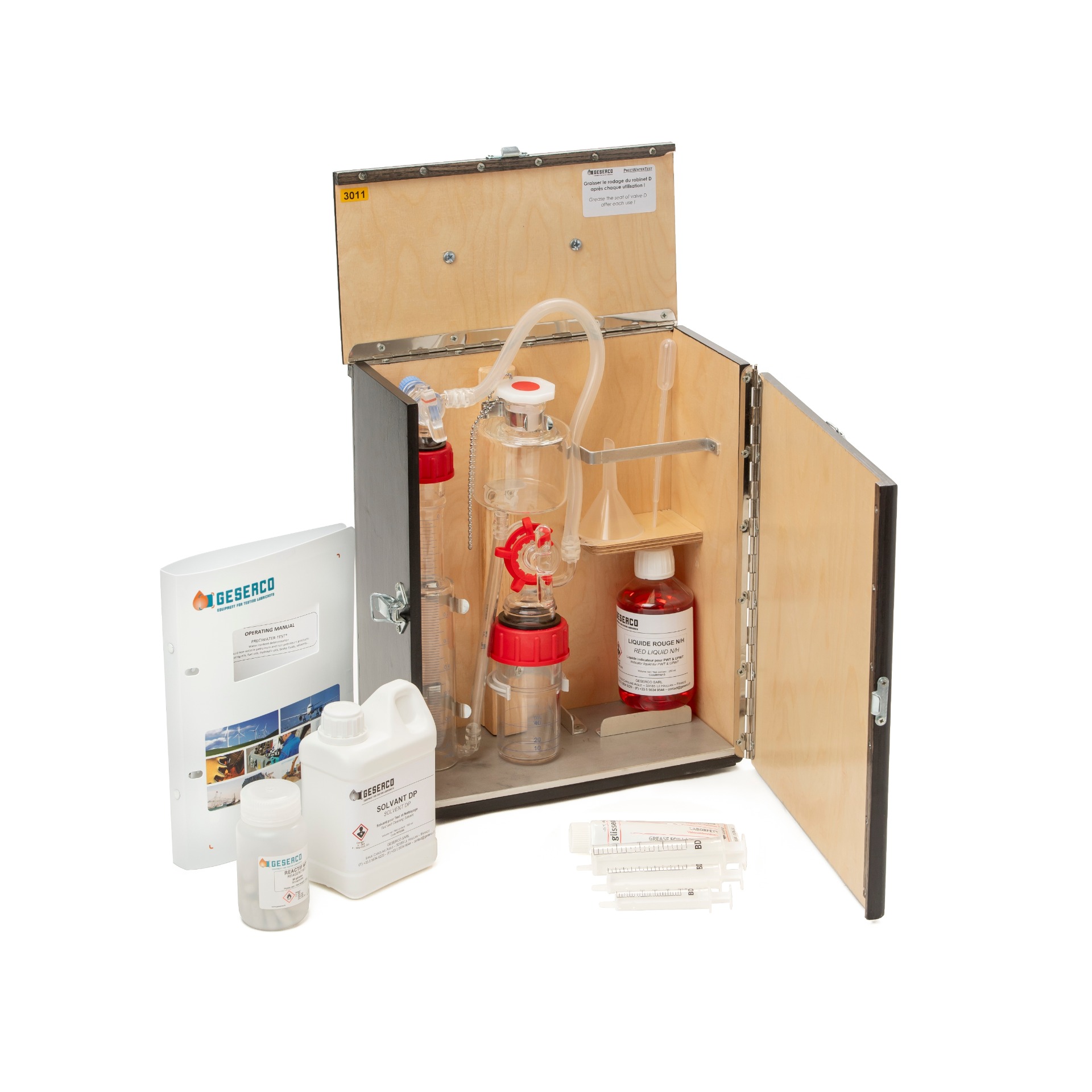 GESERCO 油中水分检测仪 (PreciWaterTest™ - UltraPreciWaterTest™)
