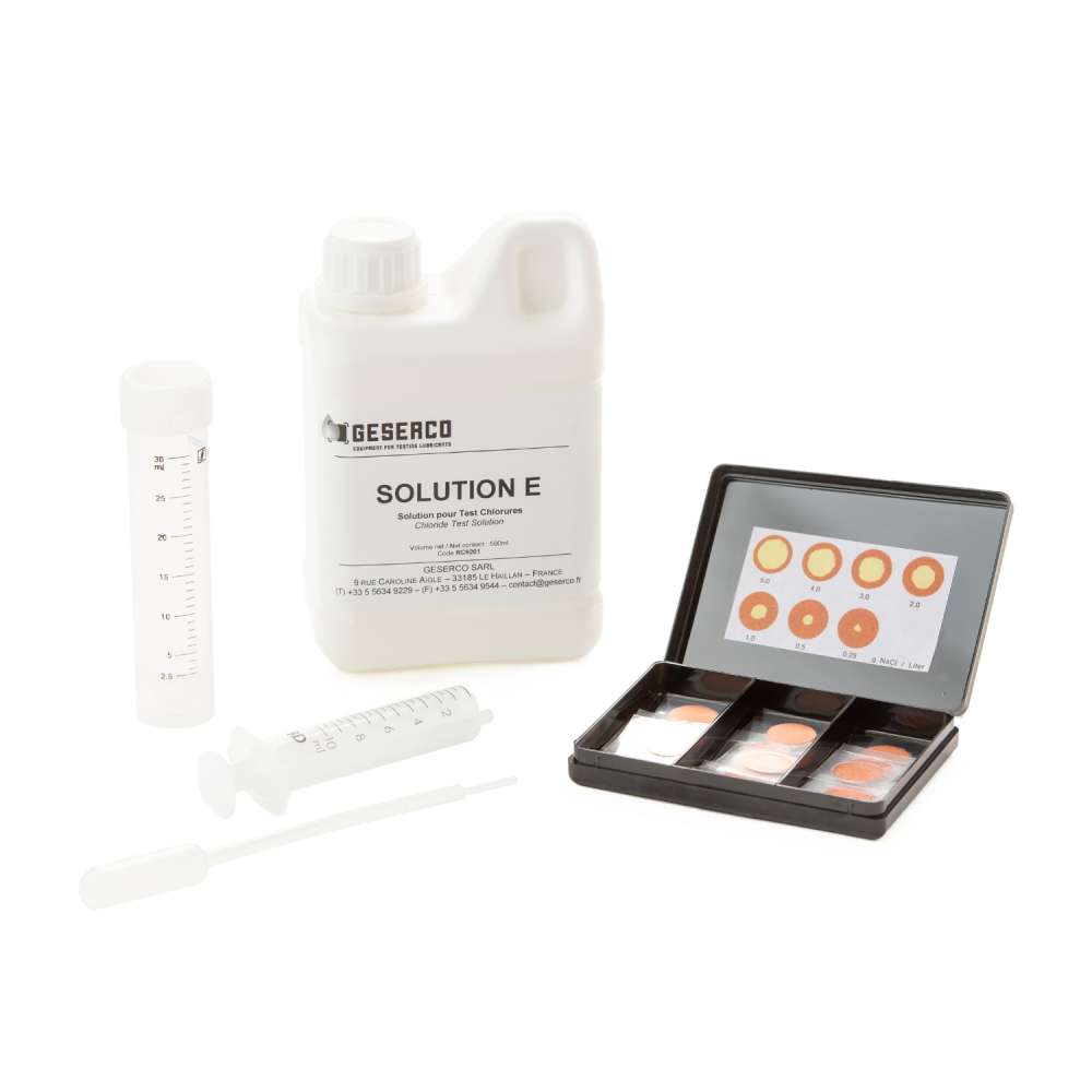 GESERCO 氯化物/盐水检测试剂盒（Chlorides / Salt Water Detection Kit）