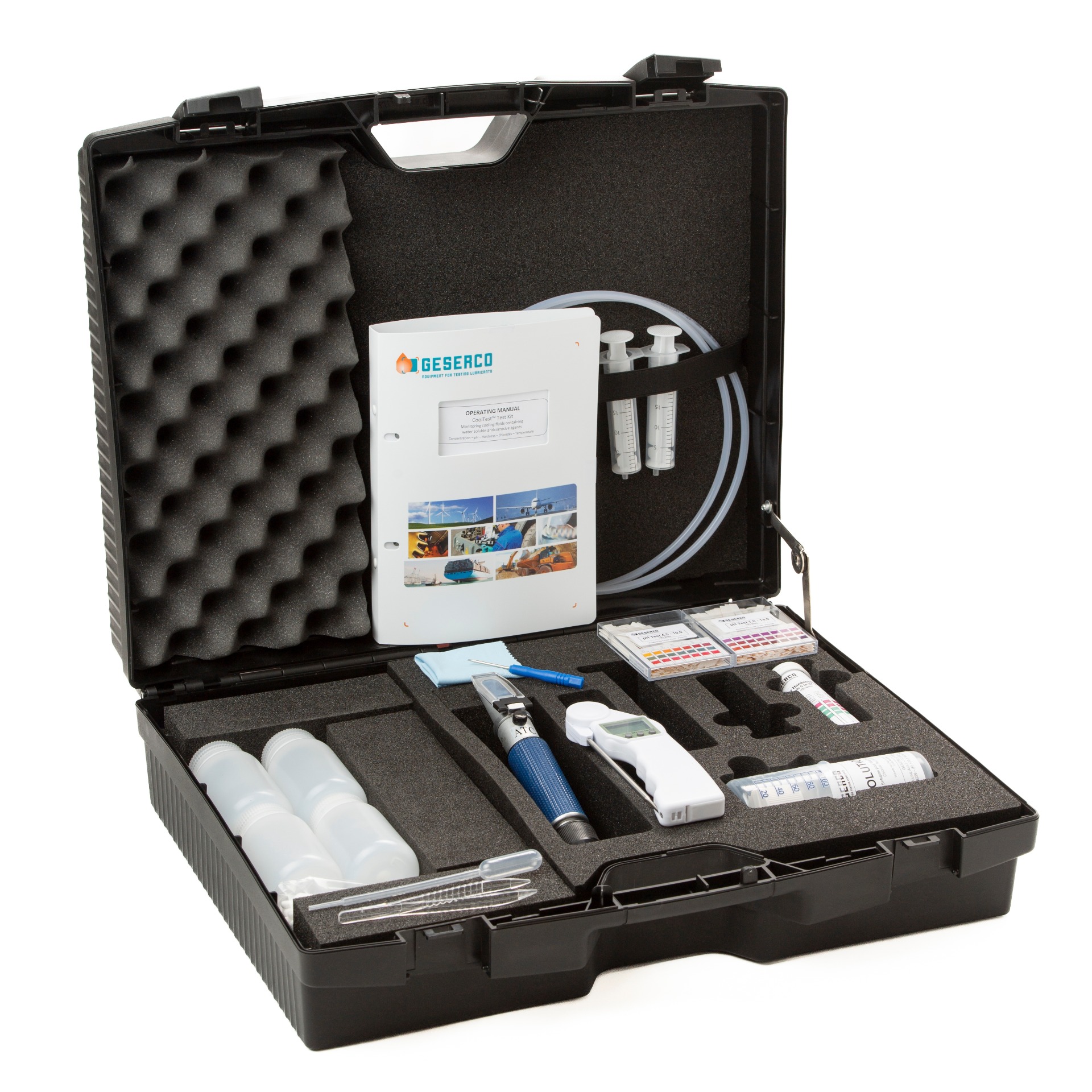 GESERCO CoolTest™ 便携式发动机冷却液检测套装