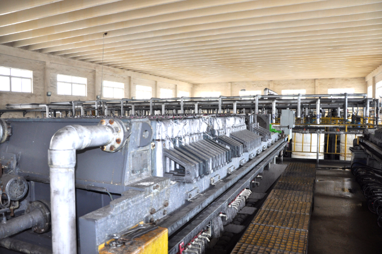 Deacidification filter press