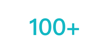 100+