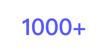 1000+