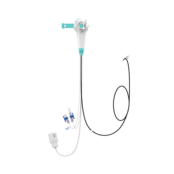 Disposable electronic cholangiography catheter