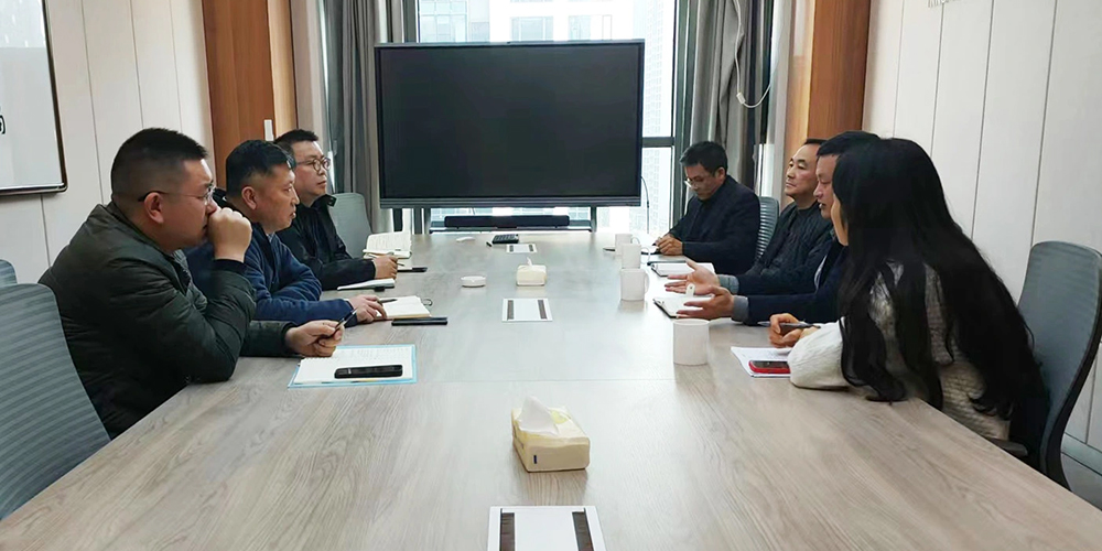 贵州省商务厅外贸处到协会指导工作