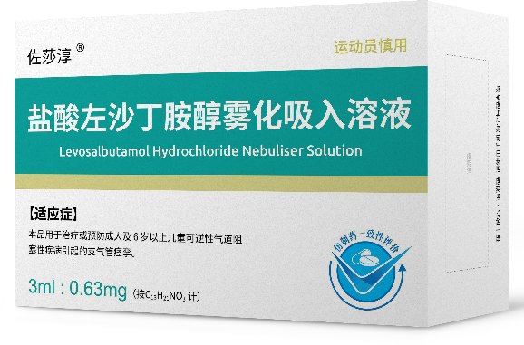 盐酸左沙丁胺醇雾化吸入溶液